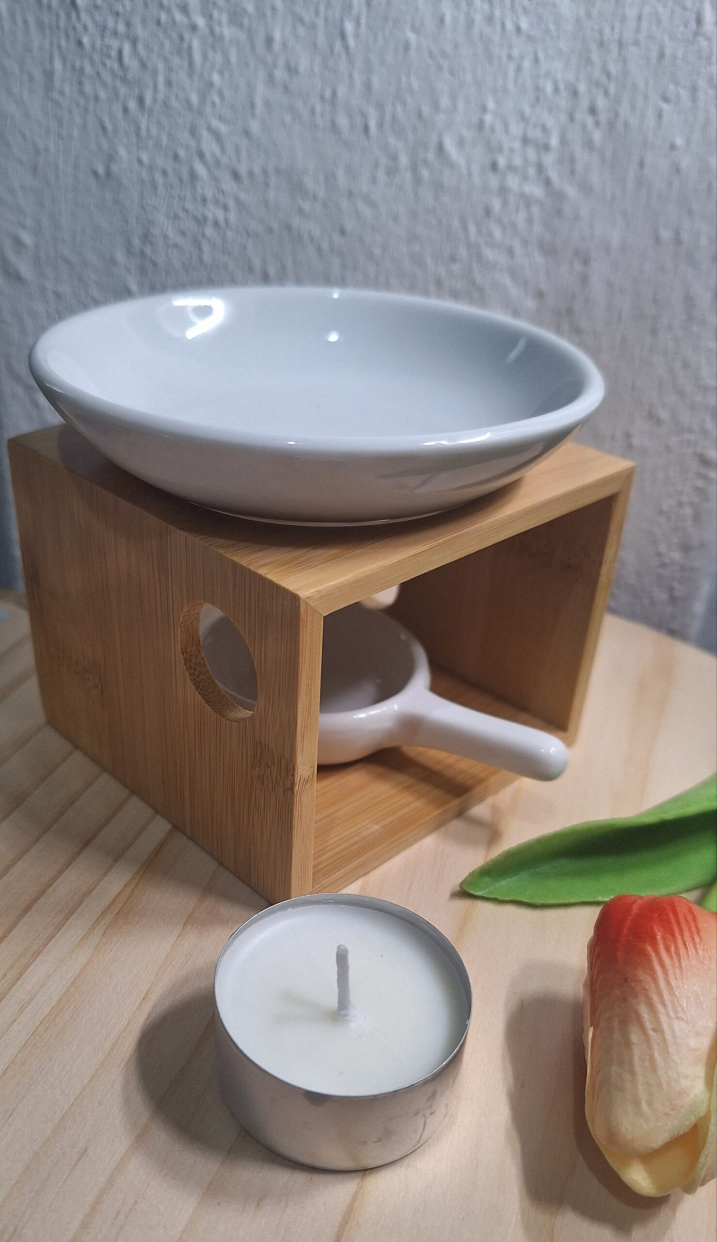 🪵🔥 Quemador de Madera con Superficie de Cerámica