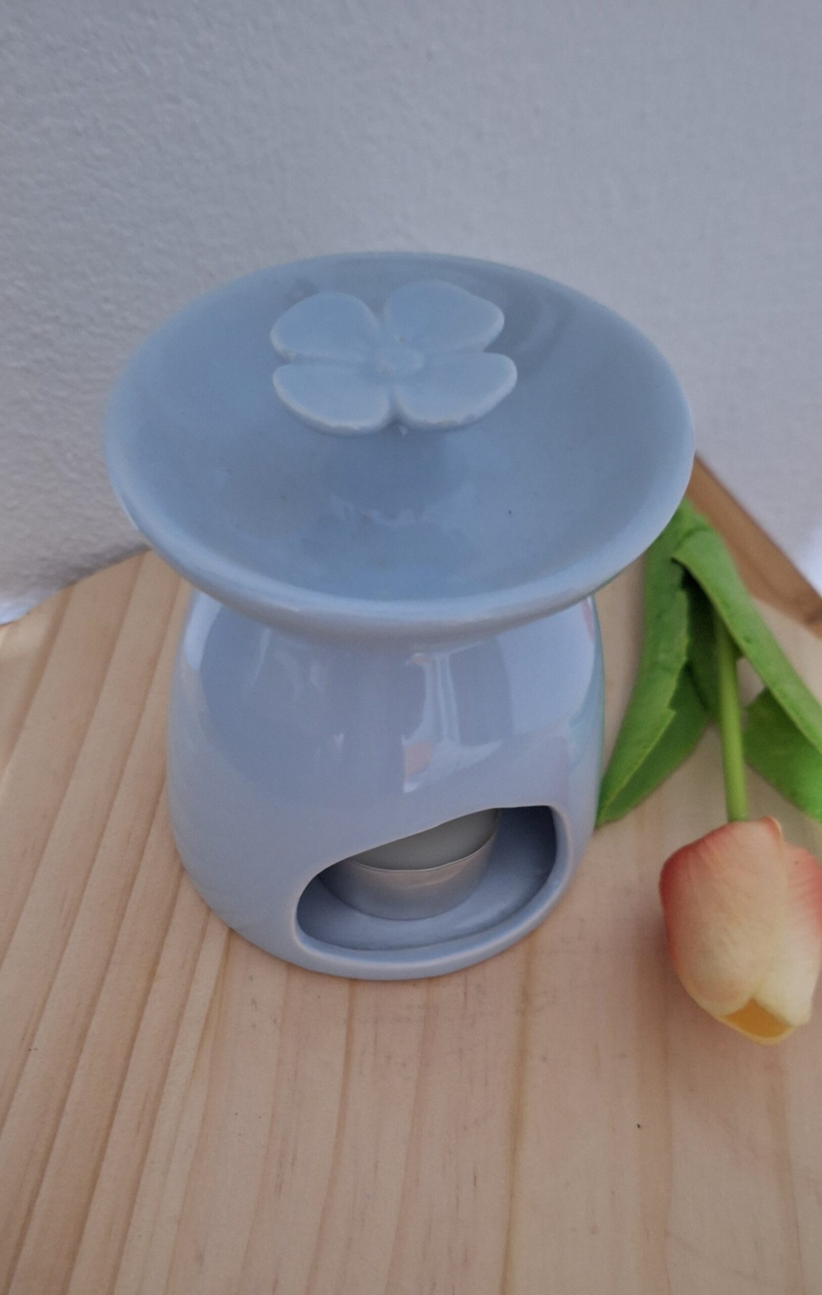 🌼 Quemador Cerámico Grande — “Fuente de Margarita” - Imagen 3