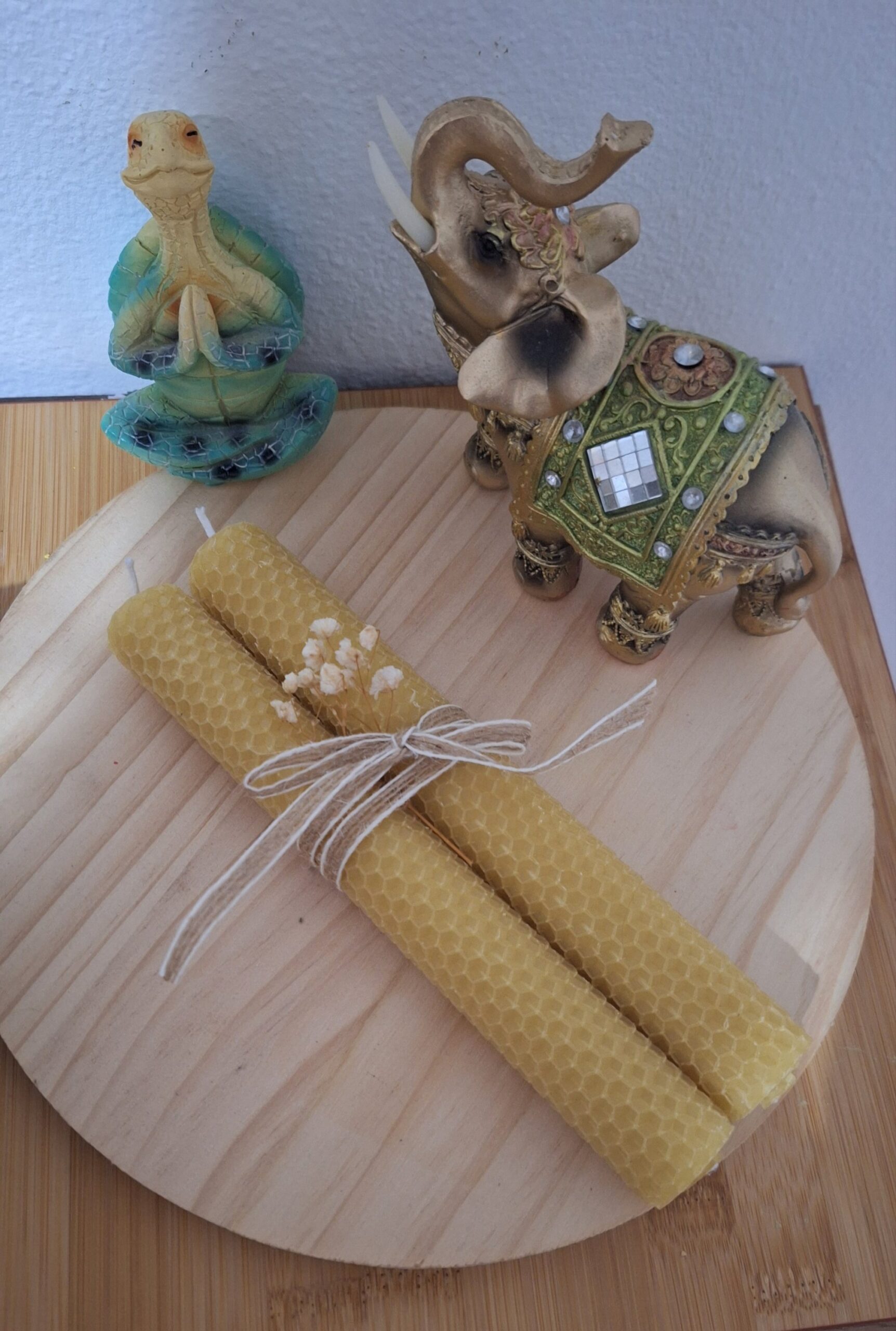 velas de miel 🍯 grandes