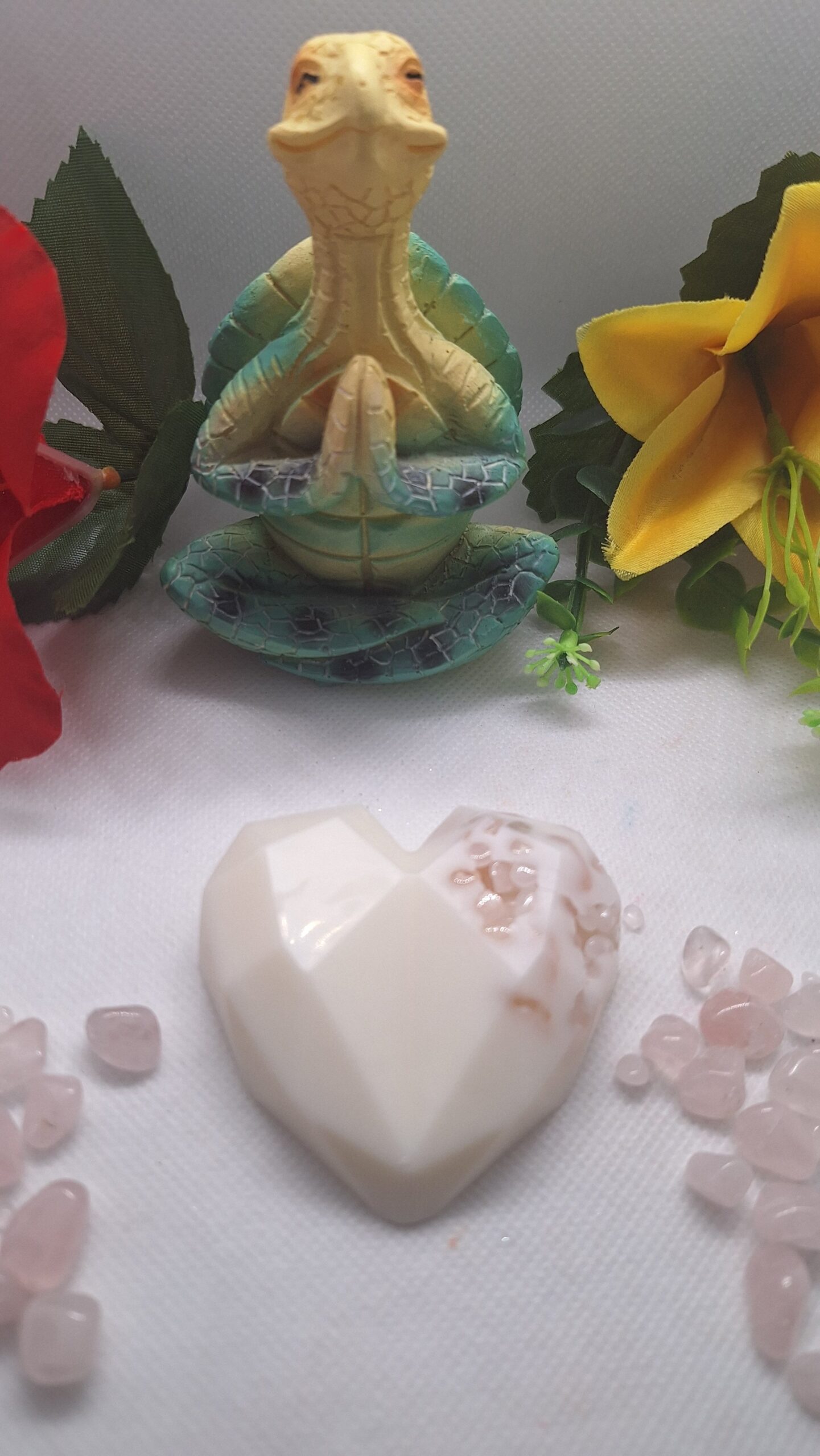 💗 Corazón Místico – Wax Melt Chakras & Cuarzo Rosa 🌸✨ - Imagen 3