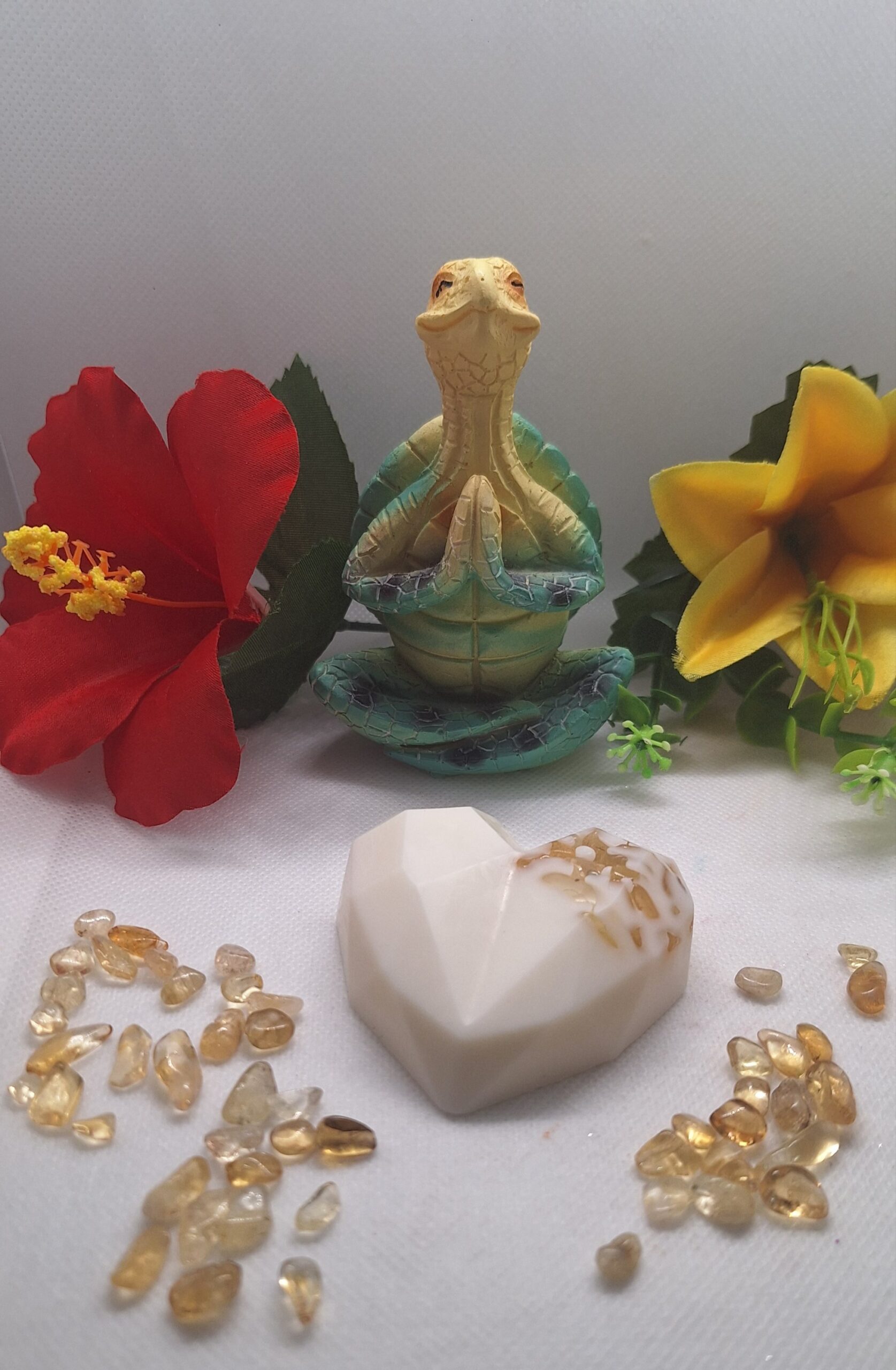 💛 Corazón Místico – Wax Melt Chakras & Citrino ☀️✨ - Imagen 2