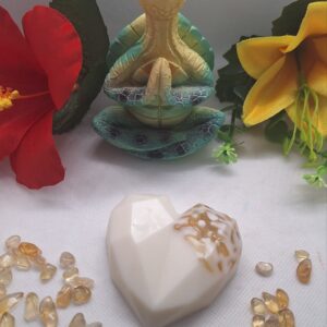 💛 Corazón Místico – Wax Melt Chakras & Citrino ☀️✨