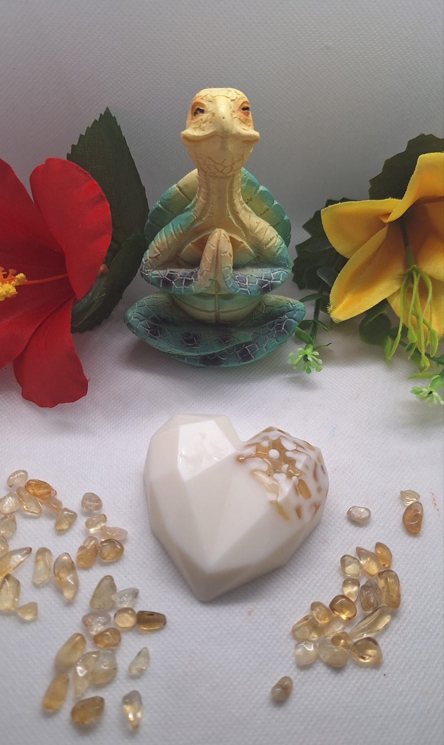 💛 Corazón Místico – Wax Melt Chakras & Citrino ☀️✨