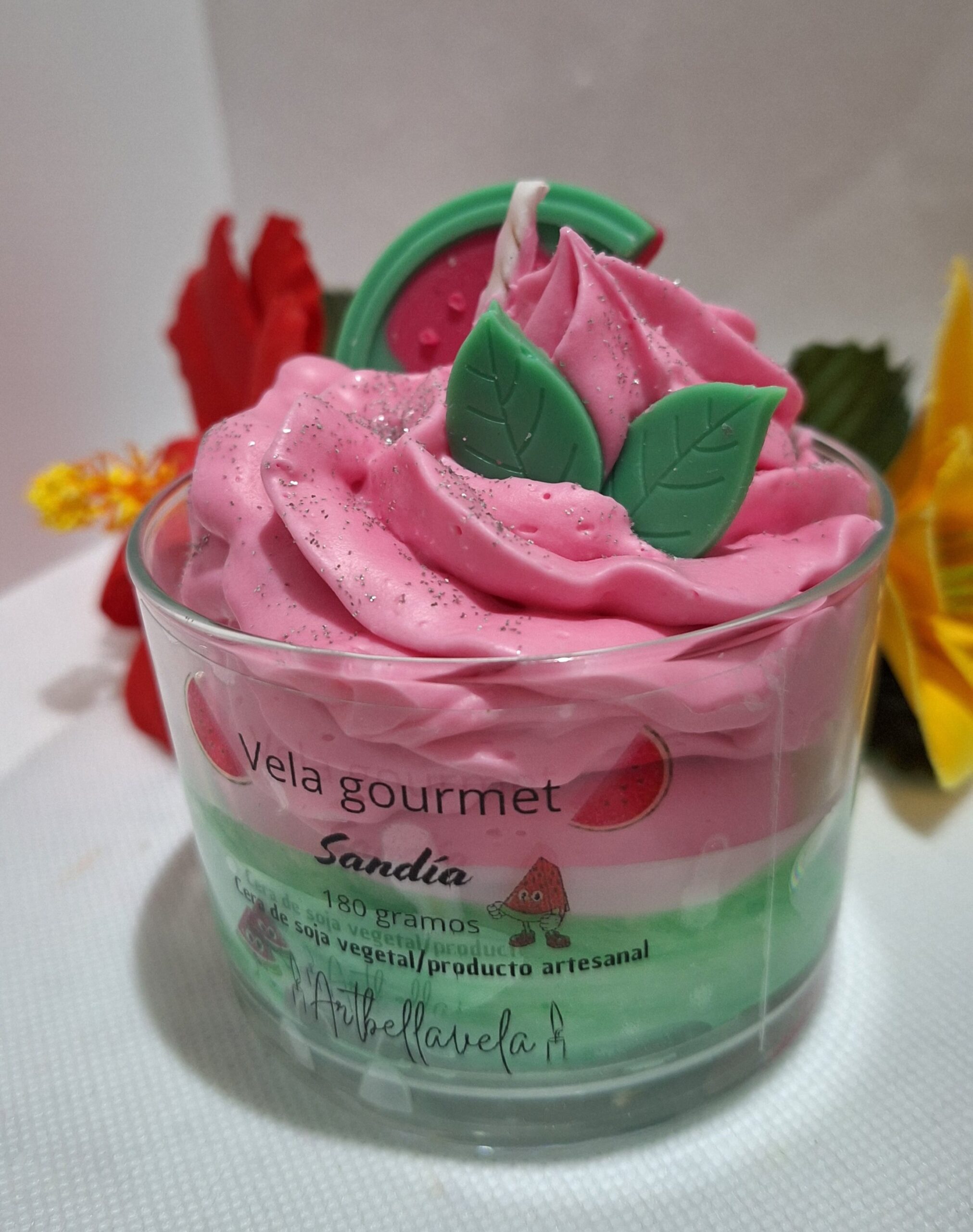 Vela gourmet Sandia - Imagen 2