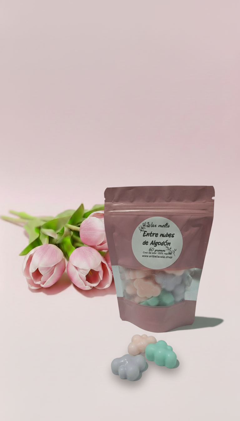 ☁️ Wax Melts Entre Nubes de algodón.