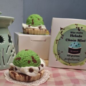 🧁 Helado ChocoMint – Wax Melt Artesanal
