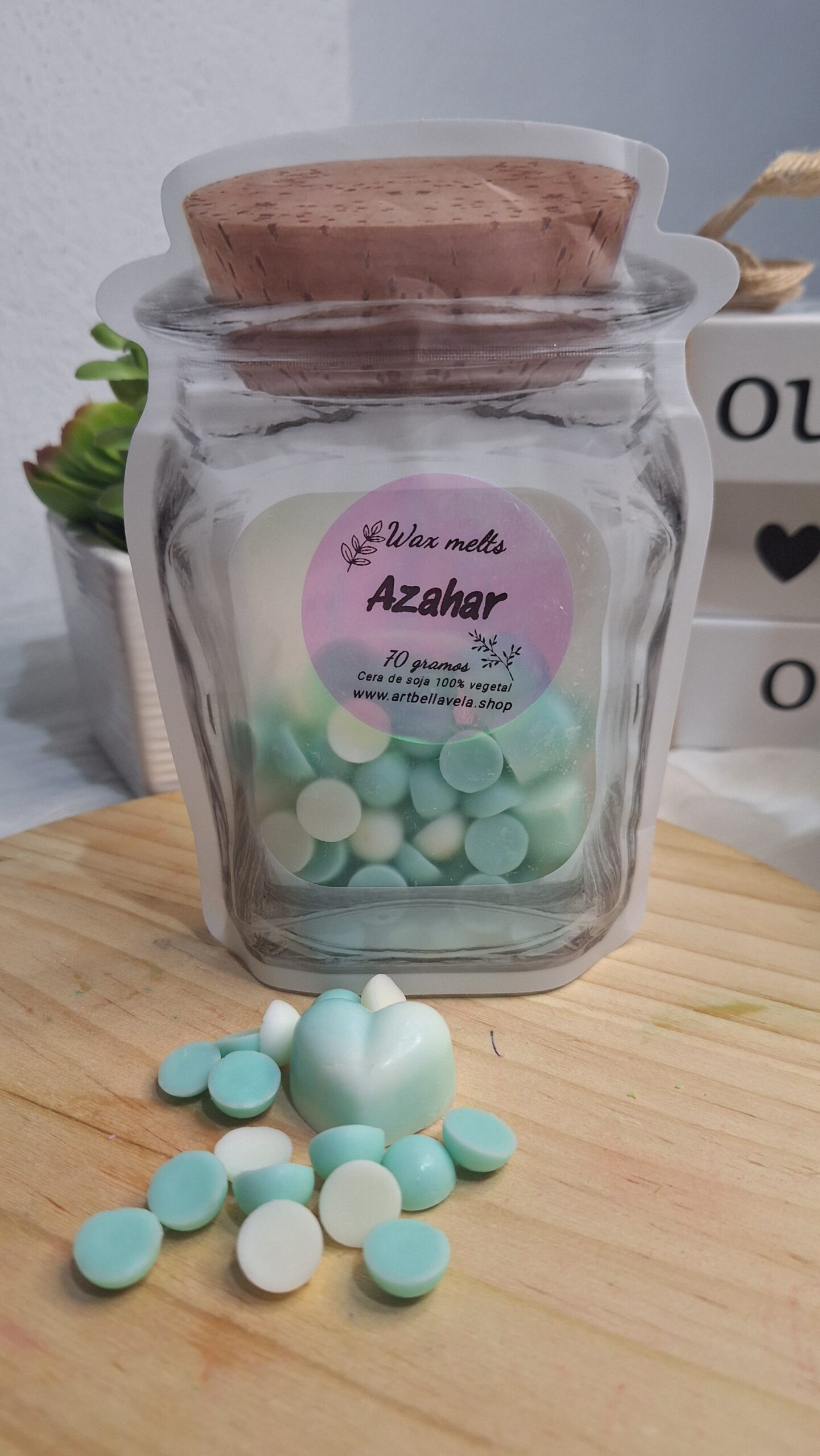 Wax melts Azahar