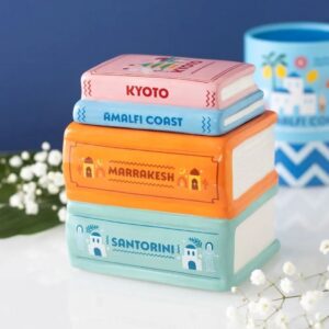 Quemador de wax melts Libro de viajes