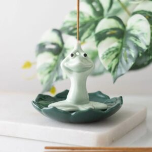 Porta Incienso de Rana Yogui 🐸