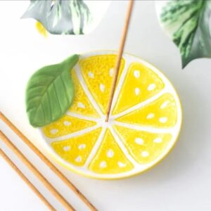 Porta Incienso de rodaja de limón 🍋